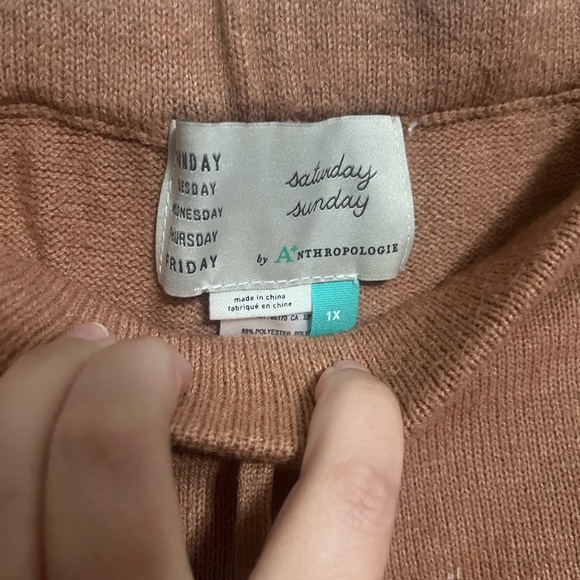 Anthropologie Saturday Sunday Knit Joggers Size 1X - Picture 5 of 11